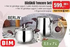 BERLİN DÜDÜKLÜ TENCERE SETİ
